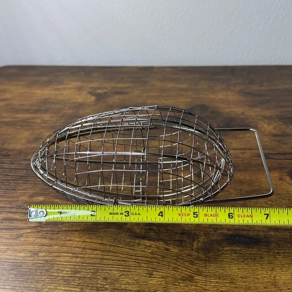 Silver Wire Eggs Basket